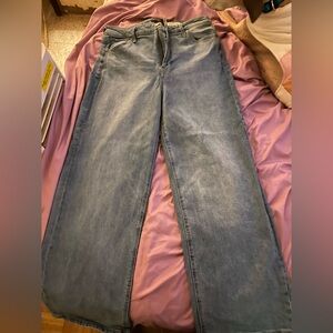 BCBG wide leg, baggy jeans, size 13